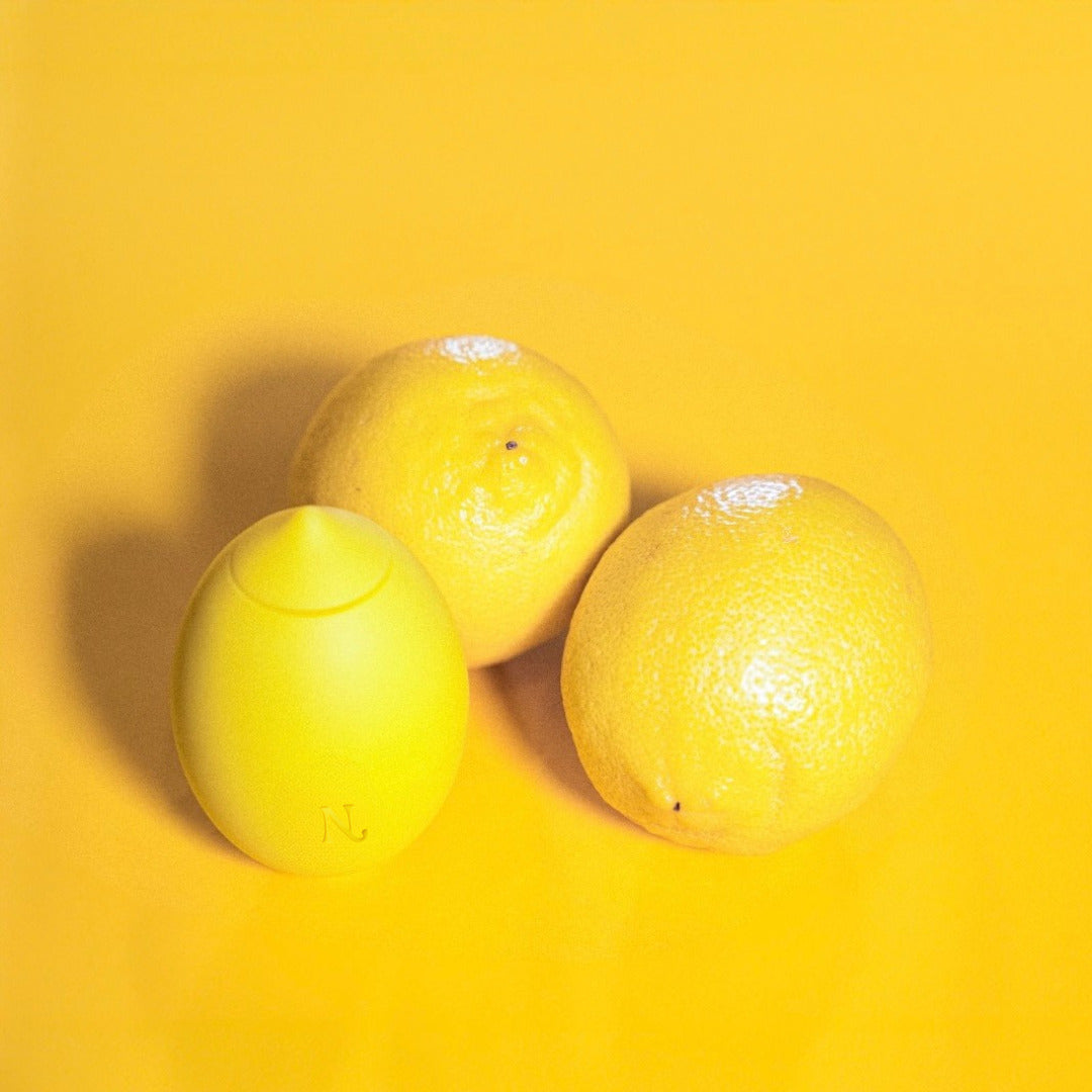 Lemon vibrator close-up detail shot